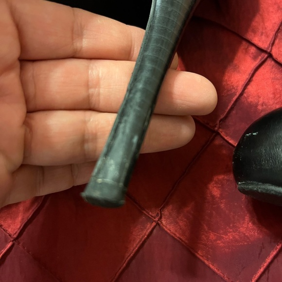 BCBGeneration Black Heeled Boots with Buckle Detail - Picture 2 of 7